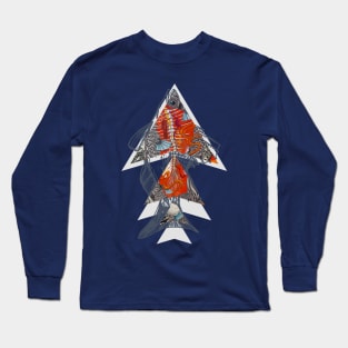 Anatomy Collage Long Sleeve T-Shirt